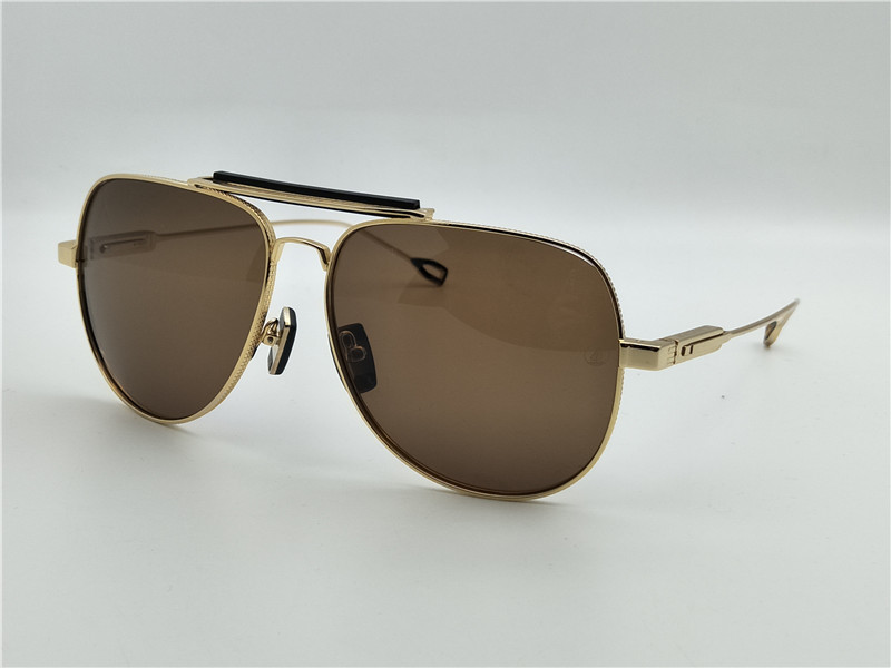 

Summer sunglasses sunglasses gold/brown gradient vintage retro style square frame original case num7