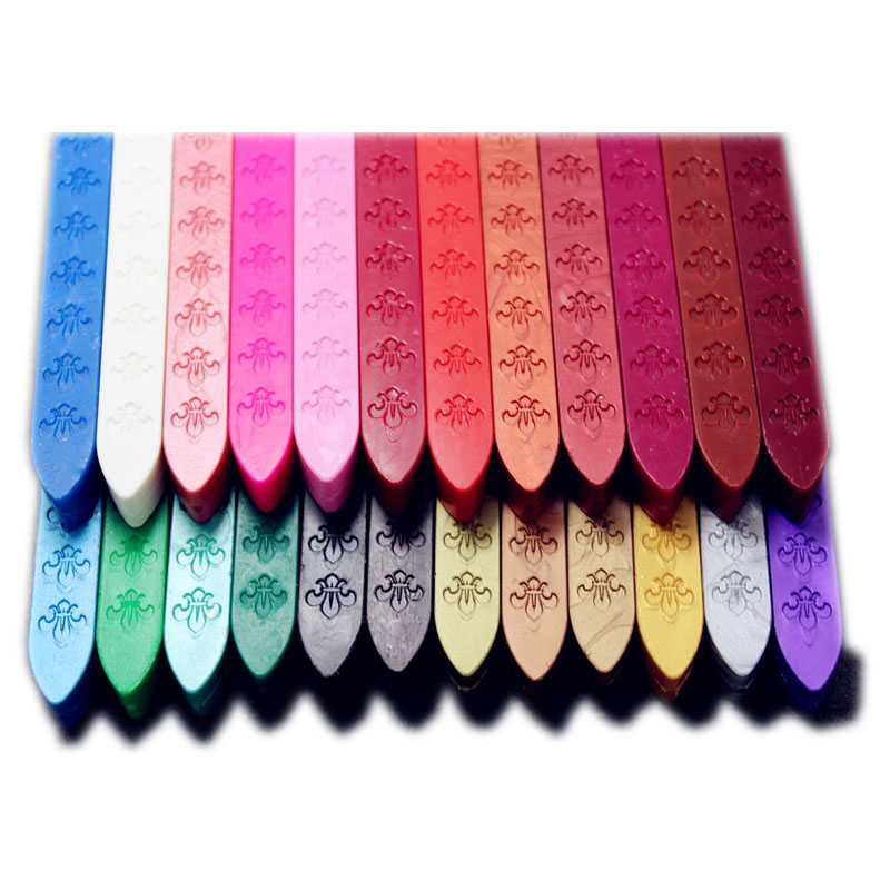 

Wholesale-multicolor wax seal stamp seal wax sticks seal wax glue, Color 1