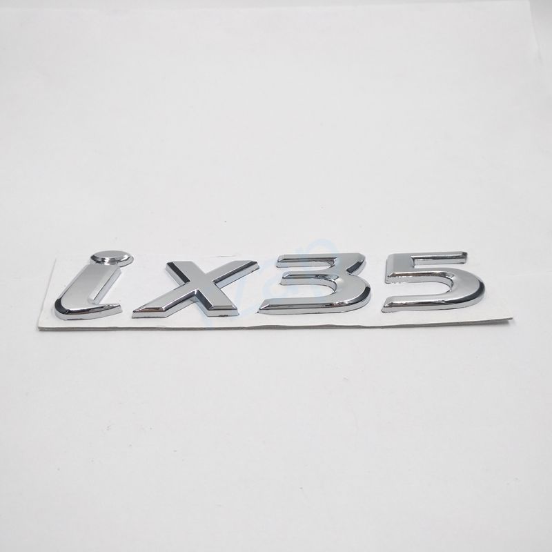 

20pcs/lot For Hyundai IX35 Logo Car Rear Trunk Silver ABS Emblem Badge Name plate Decals, 1 lot