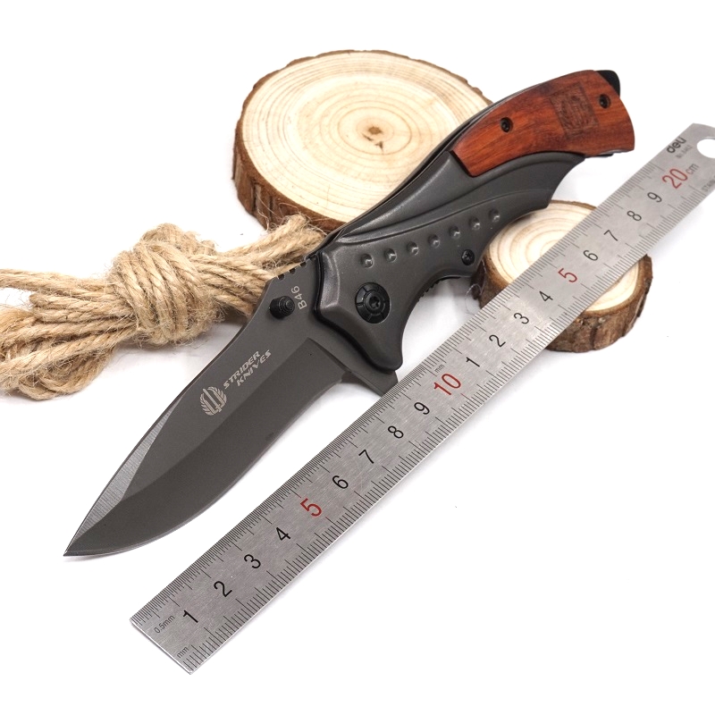 

Strider Knives B46 Pocket Folding Tactical Combat Survival Knife 7Cr17mov Blade Steel+Aluminum Handle Hunting Knives Multi tool