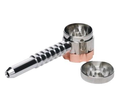 

High quality six shooter pipe with the grinder smoking pipe tobacco pipe tobacco grinderhot sell factory price