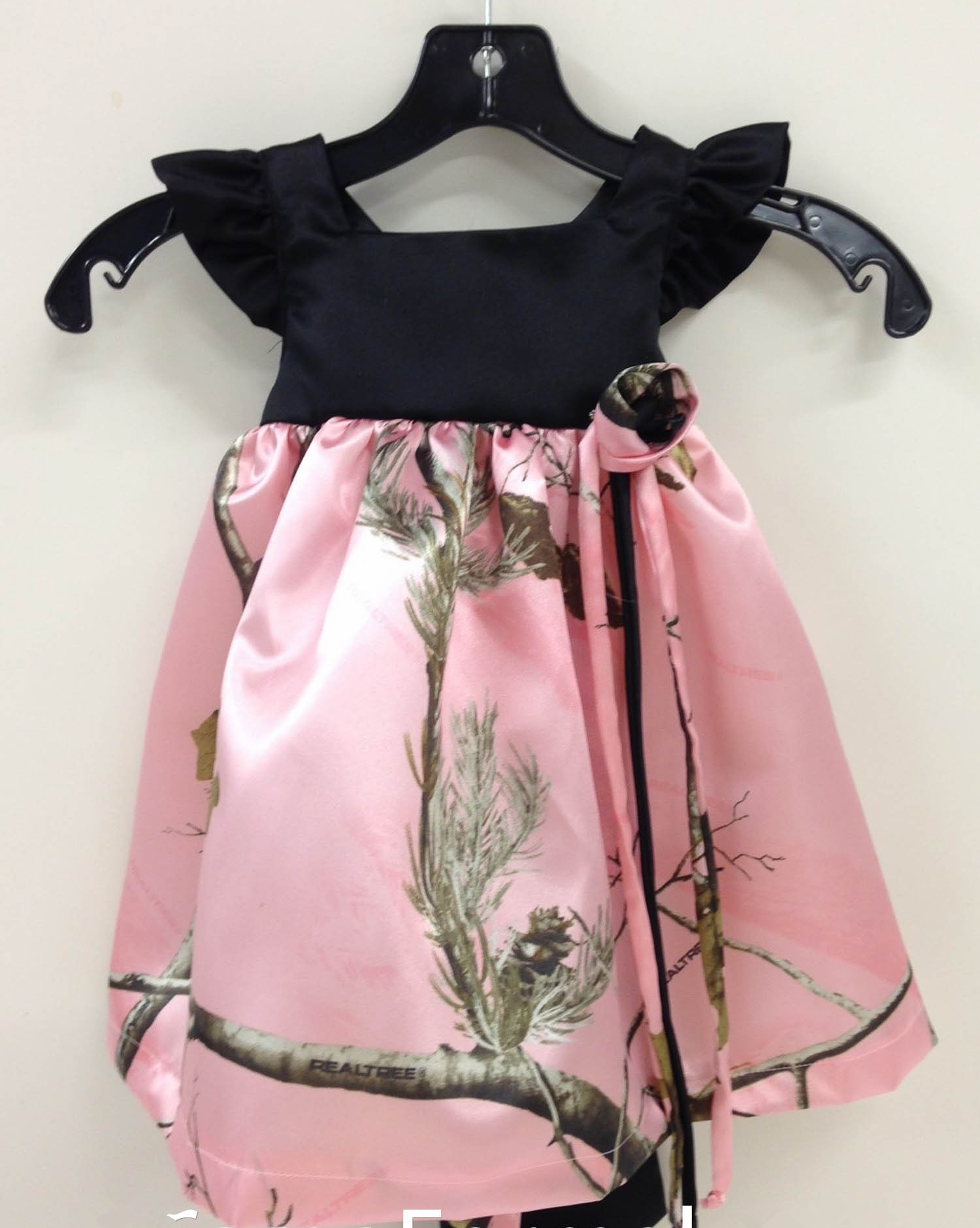 

CAMO Girls Pinafore Customized Satin Kids Wear