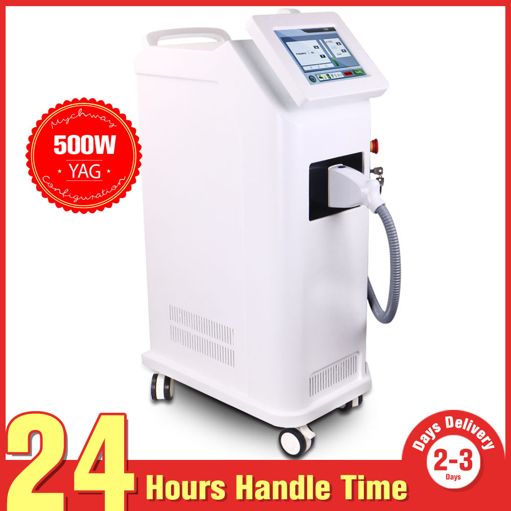 

New Salon Use ND Yag Laser Q Switch Pigment Lipline Eyebrow Remove Tattoo Removal Machine Red Target Light Black Doll BD-LS