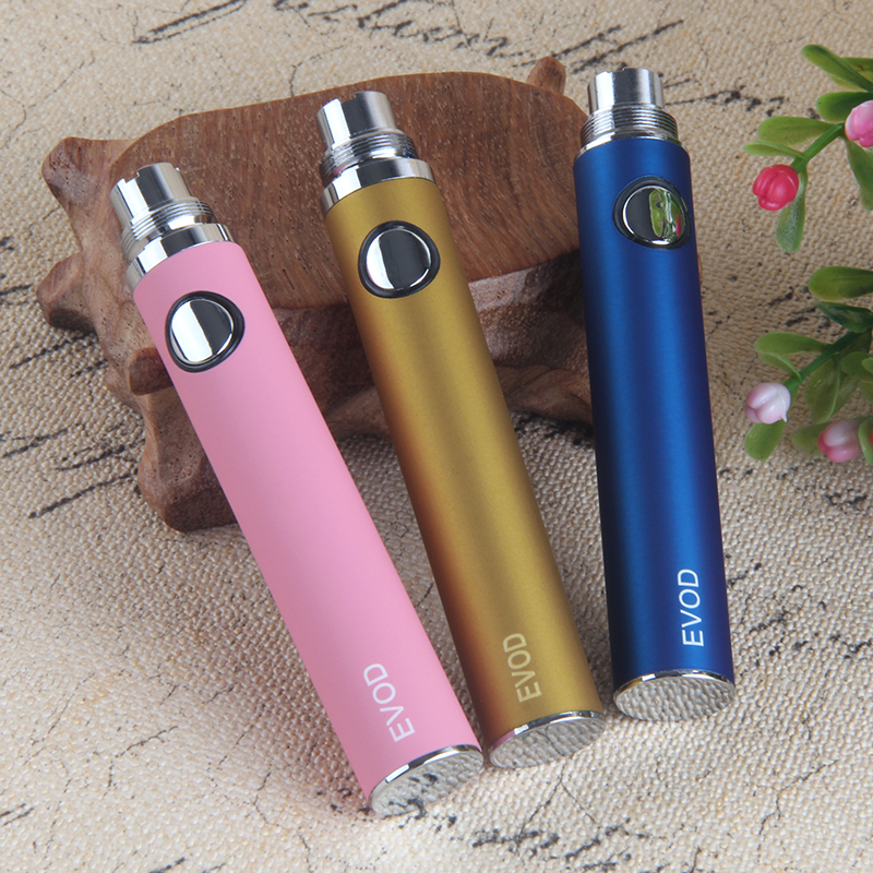 

Vape Pen eVod Vaporizer 650 900 1100 mAh Batteries fit Mini Pro Tank Dry Herb Atomizer CE4 CE5 CE6 Starter Blister Kits