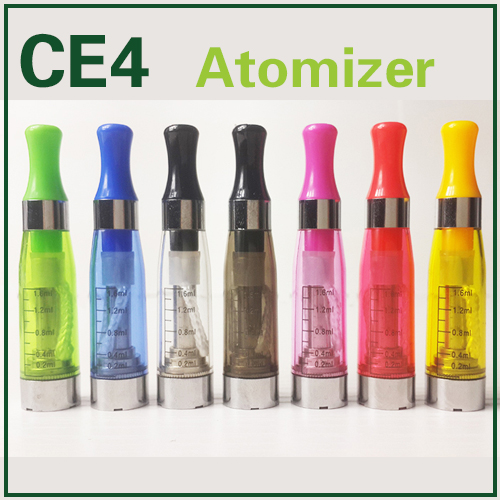 

Ego CE4 Atomizer 1.6ml Long Wick Clearomizer Electronic Cigarette 2.4ohm Vapor Tank For E Cig All Evod Ego Series Battery DHL