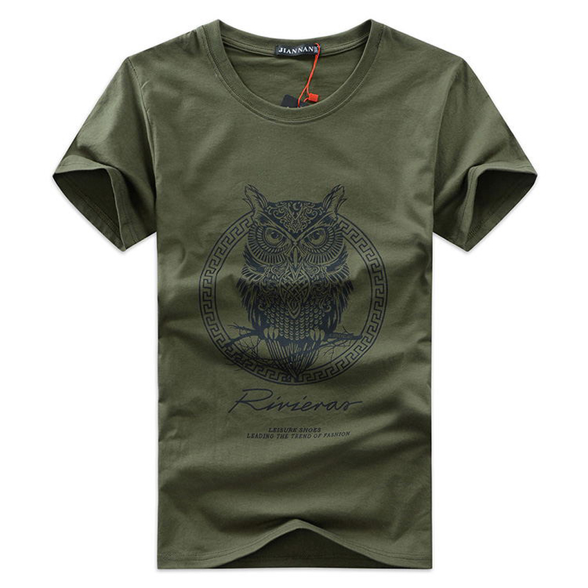 

Men' T-Shirts -5XL Man Tshirts New Fashion men' O-Collar Short Sleeve Pritting Cotton Casual Mens T Shirt 4 Colors NYP010, Gray