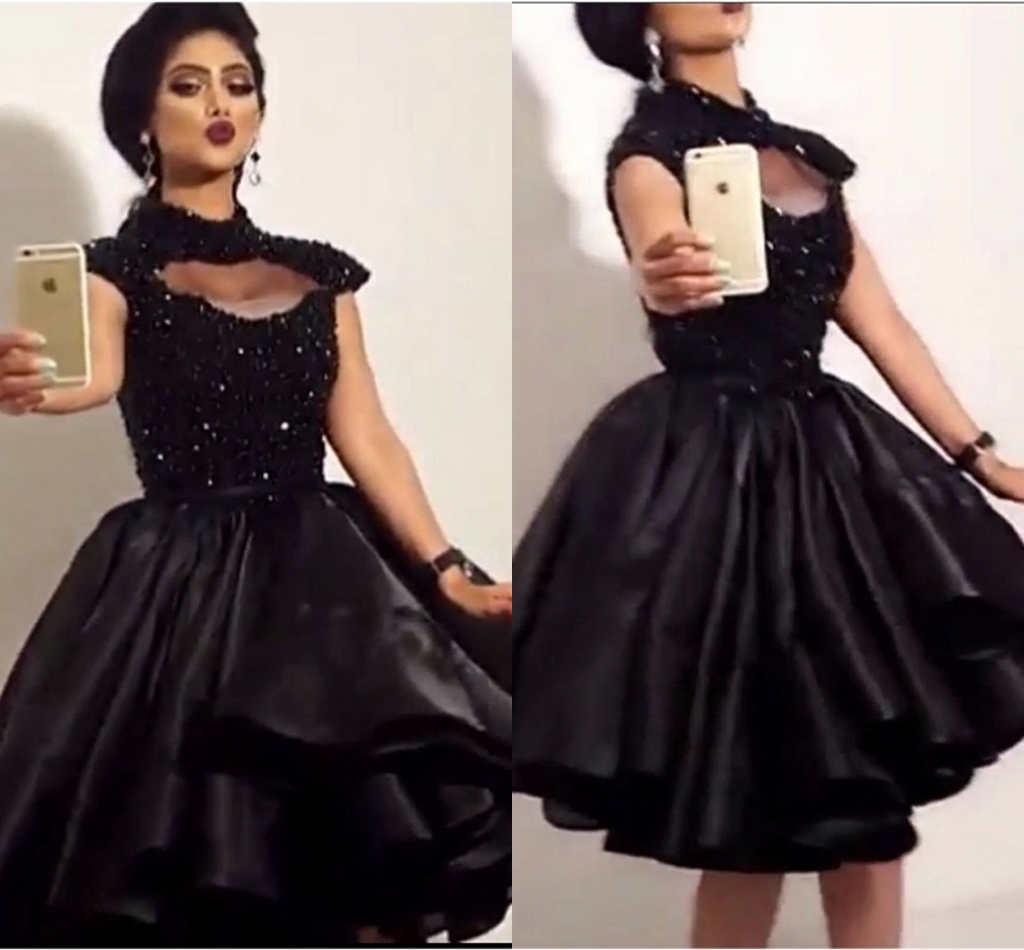 black 8th grade graduation dresses