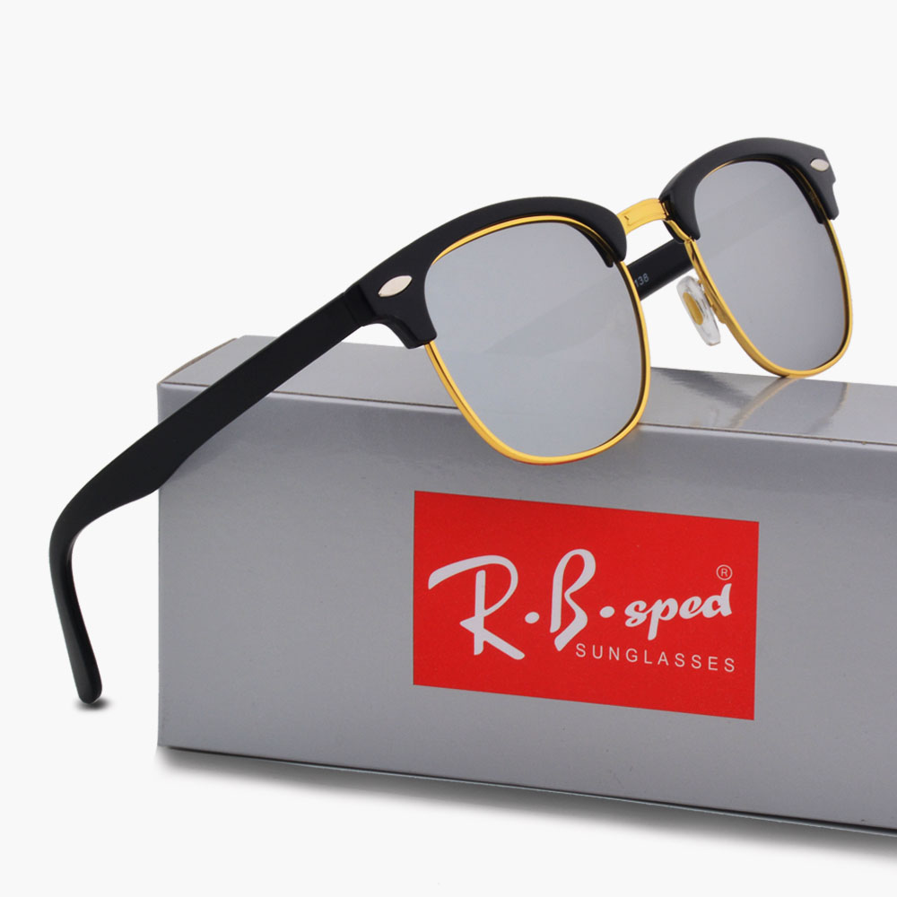 Cat Eye Überdimensional Designer Sonnenbrille Verspiegelte Linse Plastik Rahmen