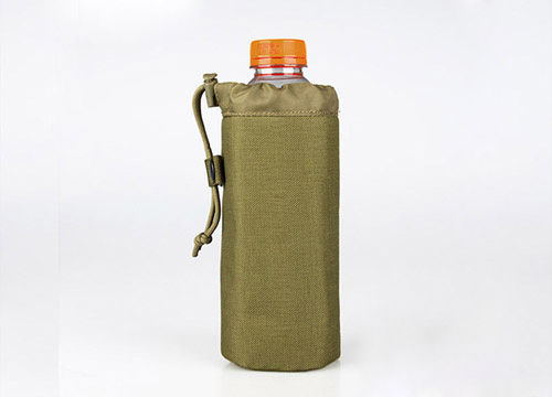 

New Arrival 19cm Length Tactical Bag Molle Water Pouch For Outdoor Sport Use CL6-0040, Khaki