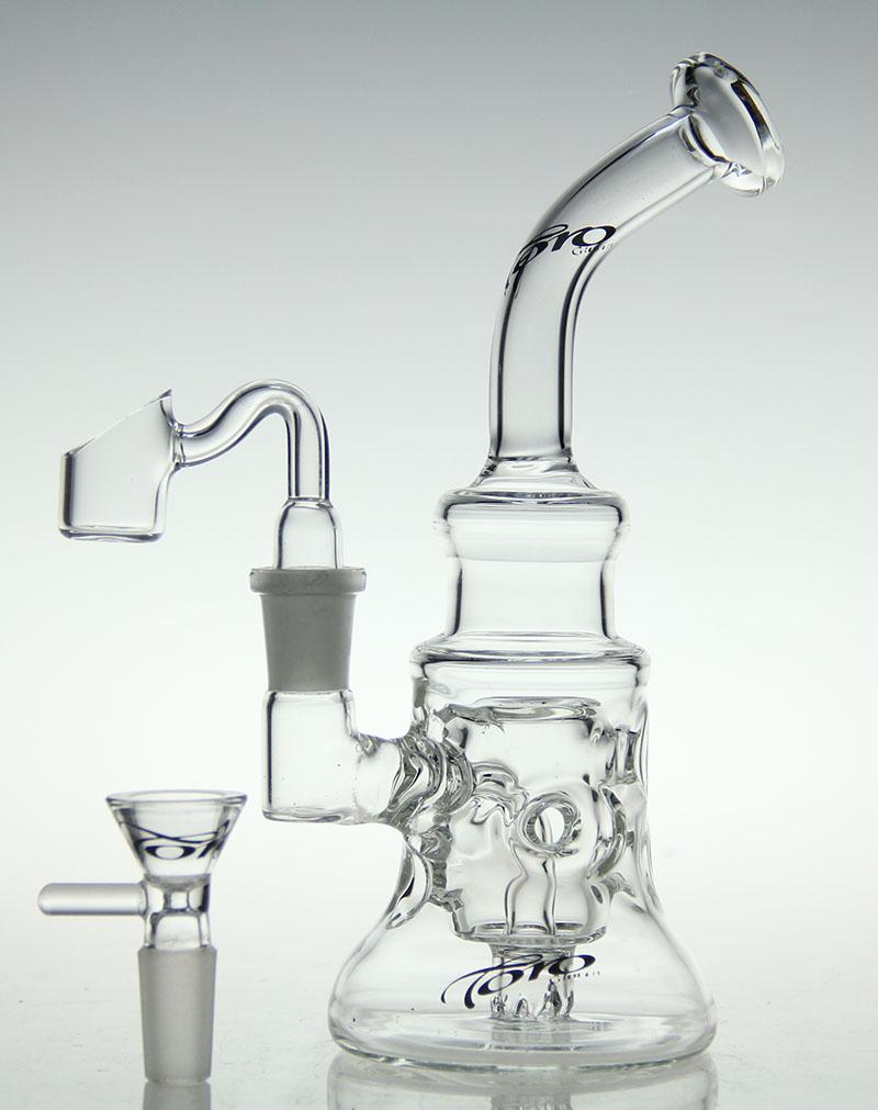 

New scientific-glass bong !glass recycler new glass bongs oil rig diamond glass pipe