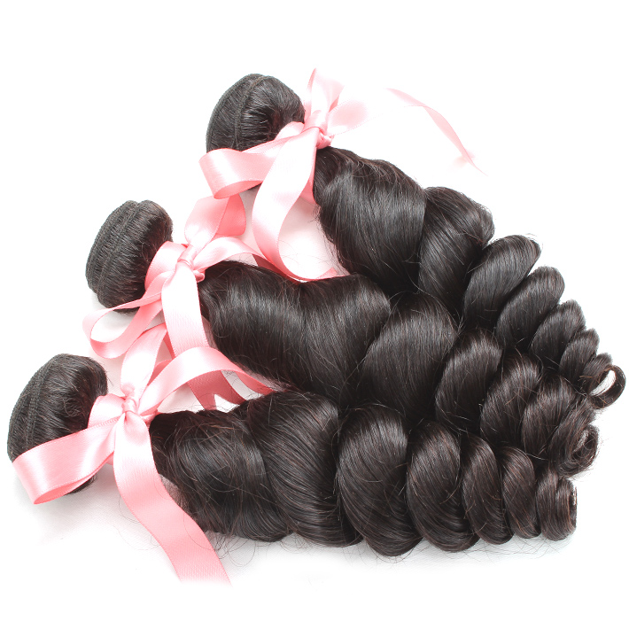 

100 malaysian hair bundle 3pcs lot remy human hair weave unprocessed wavy loose wave natural color dyeable hair extension greatremy
