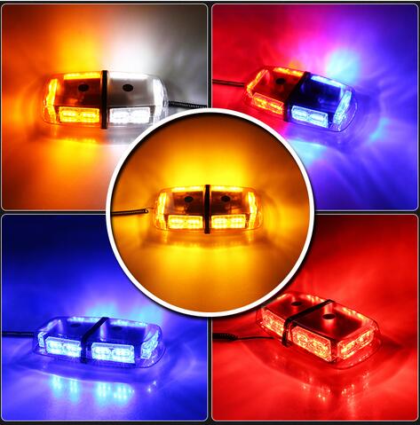 

High quality DC10v-30V,23W led car warning light bar, strobe light, police lights, ambulance lights, waterproof, Red+blue