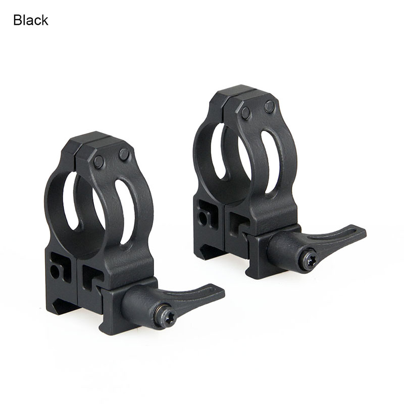 

New Arrival Airsoft Accessories 25.4mm Scope Mount 28mm Center Height Fits 21.2mm Picatinny Rail CL24-0147