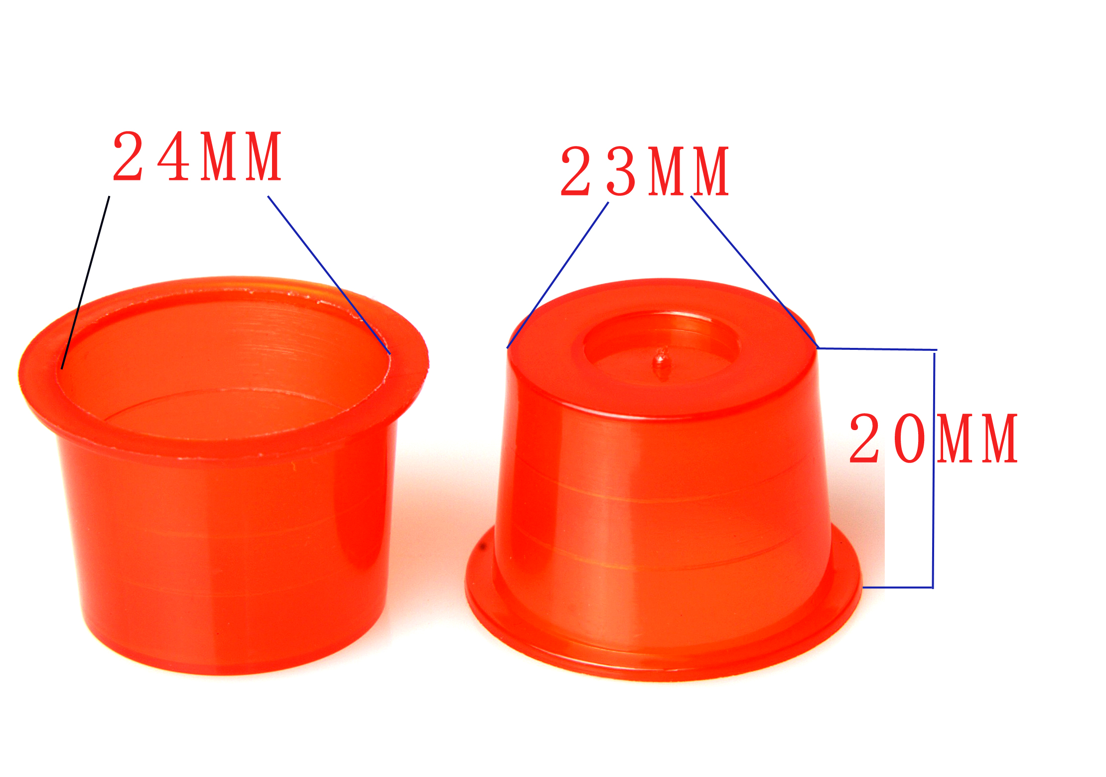

#28 Tattoo Ink Caps 100pcs packing Red Tattoo Ink Cups Caps Wide Cup Tattoo caps
