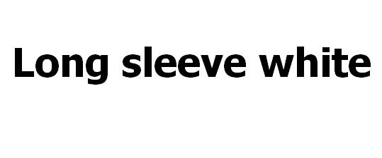 Long Sleeve White