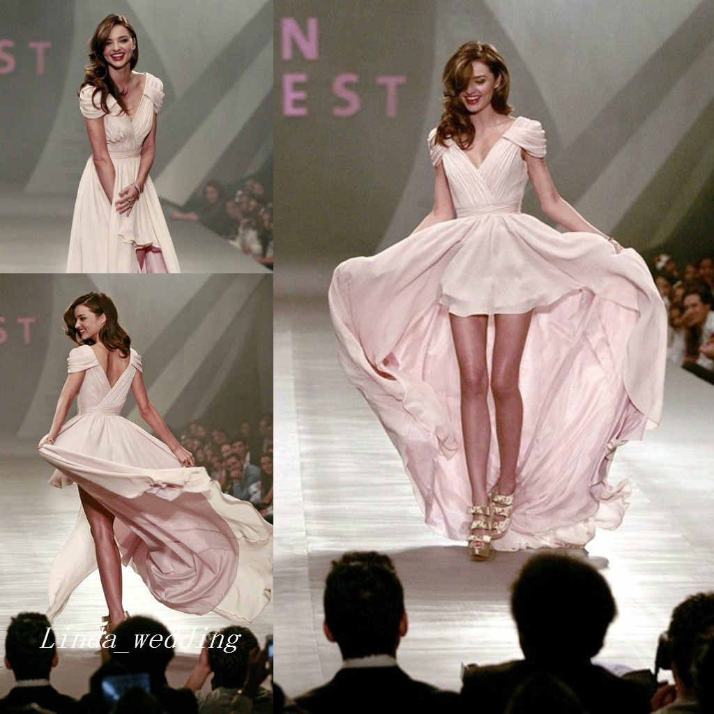 

Miranda Kerr Runway Pink Evening Dress Long Formal Western Celebrity Wear Special Occasion Dress Prom Party Gown, Chocolate