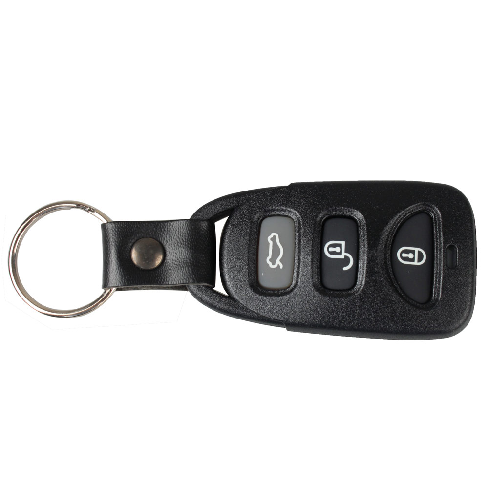 Guaranteed 100% Car 3 Buttons Fob Key Shell Panic Replacement Remote Key Shell Case For HYUNDAI Santa Fe Elantra Free Shipping