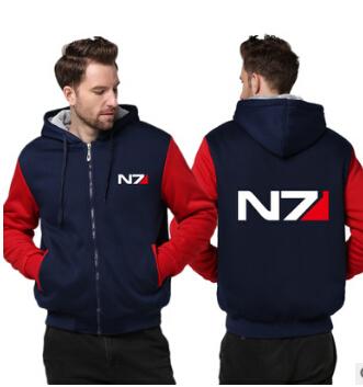 

Winter Coats Men Warm Thick Fleece N7 Hooded Jackets New Fashion Casual Outerwear Clothing Jacket, Black;brown