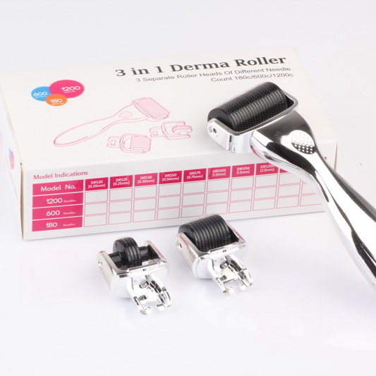 

0.2~3.0mm Microneedle Derma Roller Dermaroller Micro Needle Therapy Skin Derma roller for stretch marks