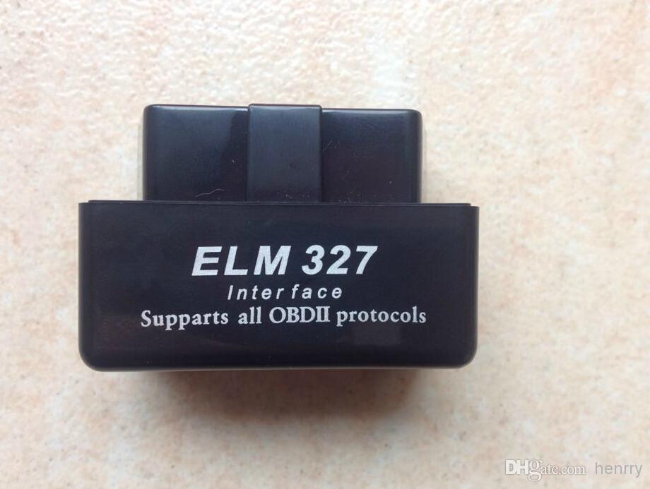 Super Mini Voiture Noir Blanc Bleu ELM327 Bluetooth OBD Bluetooth Elm 327 BT 3 Couleurs Version 2.1