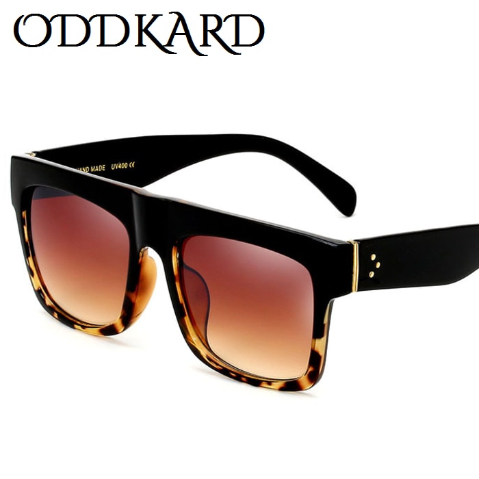 

ODDKARD Casual Flat Top Sunglasses For Men and Women Retro Brand Designer Square Sun Glasses Oculos de sol UV400
