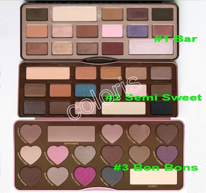 

Makeup Eyeshadow Palette Chocolate Palette Colors 16 Colors Eyeshadow Bar Semi Sweet Bon Bons Palette send by ePacket