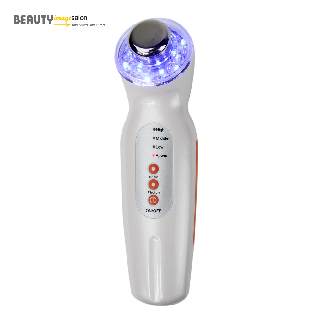 

Portable Mini Beauty Massage 3 Colors Photon 3MHz Facial Lifting Ultrasound Skin Rejuvenation Wrinkle Removal Device