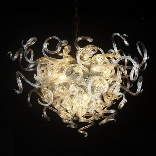 

Pure Colored Glass Chandelier,Pretty Decorative Murano Glass LED Lighting Fixture,Heart Shaped Crystal Chandelier Made in China