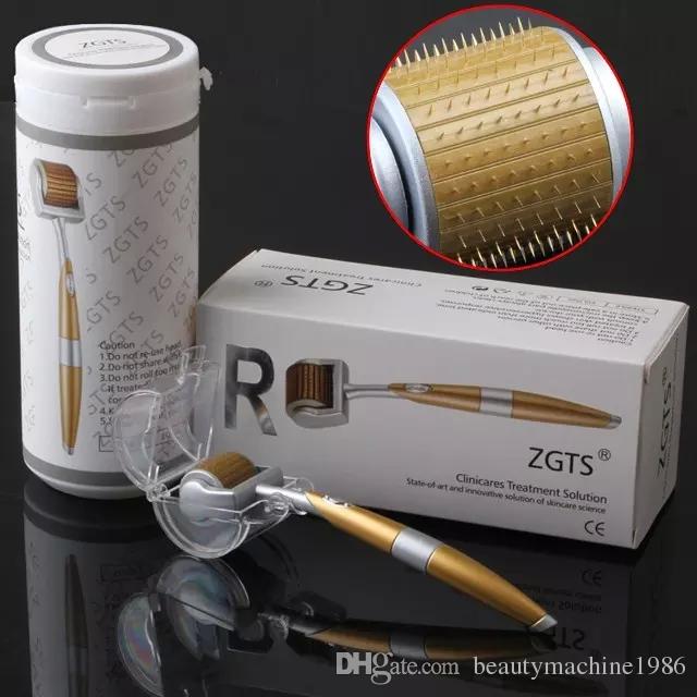 

192 Needles Zgts Titanium Micro Needling Derma Roller Meso Derma Rollers