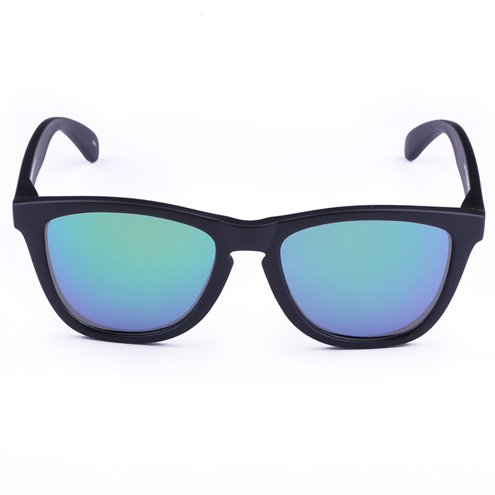 matte black green polarized