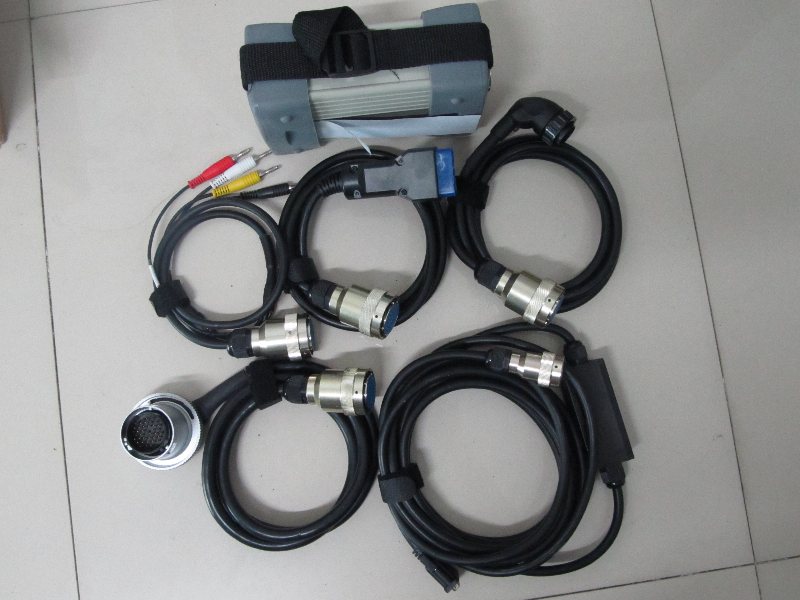 

mb star c3 diagnosis tool multiplexer with RS232 to RS485 14pin 38pin 4pin 16pin five cables without hdd