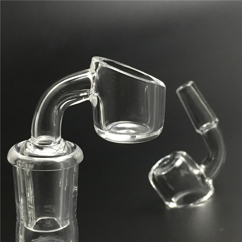 

different size quartz banger nail with 10cm 14cm 18cm male female 3mm thick newest design short neck quartz banger bucket