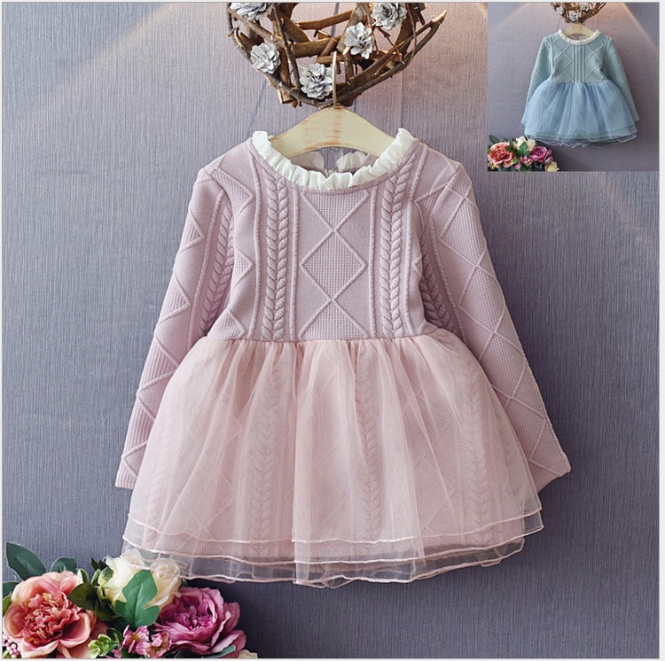 toddler sweater dress with tulle
