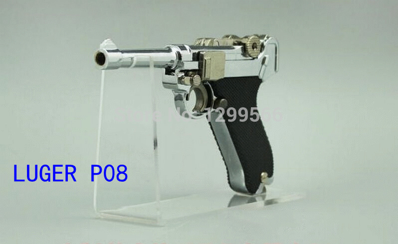 

10PCS hot sale Transparent acrylic gun display stand Free shipping best selling
