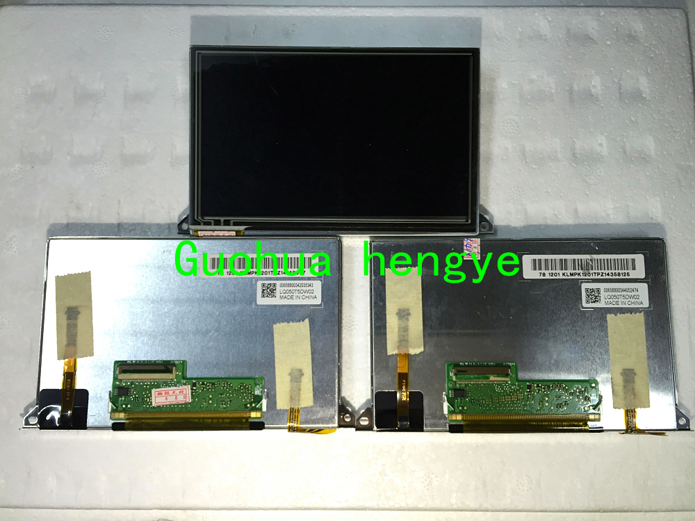LQ050T5DW02 5/" inch LCD display screen Fit for Automotive Navigation LCD Panel