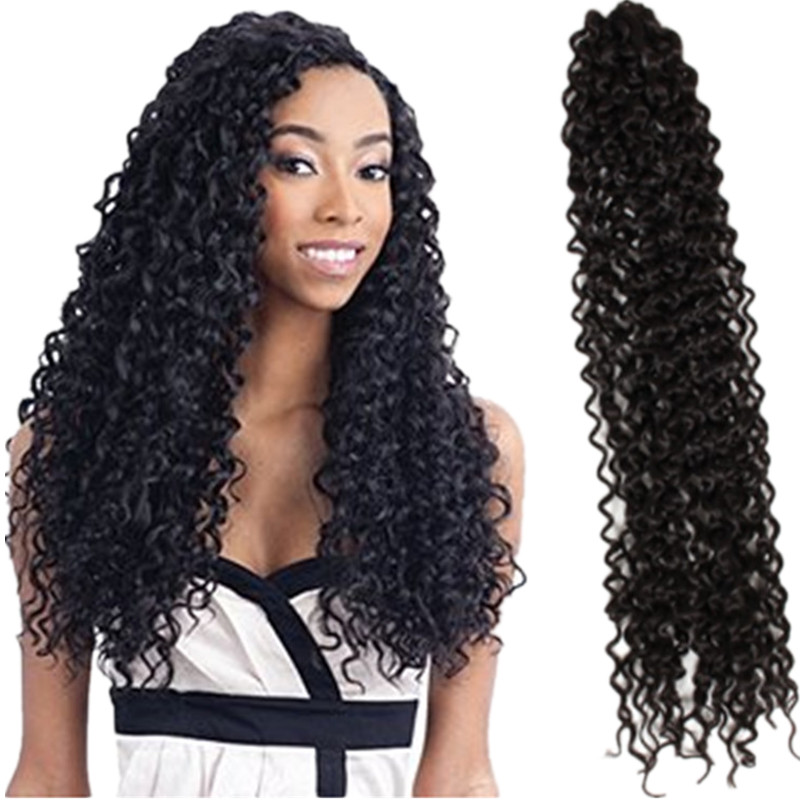 

Freetress hair water weave ombre synthetic curly 18inch Free tress water wave,crochet hair extensions,braiding hair bulks,crochet braids