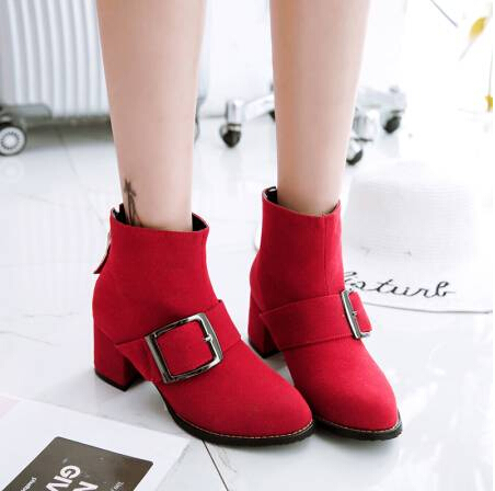 Livraison gratuite femmes bottes nouvelles femmes mode croix bandage bottes dame filles printemps et automne casual bottes à talons hauts chaussu