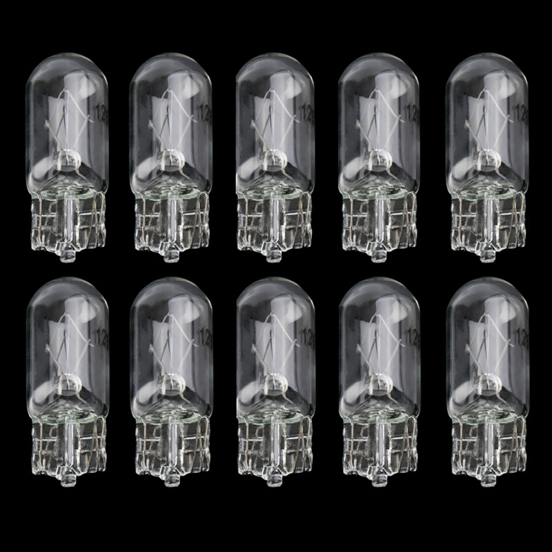 

T10 W5W 194/501 8000K 5W Wedges Clear Car Light Source Halogen Bulb Signal Interior Car light Lamp Car light source