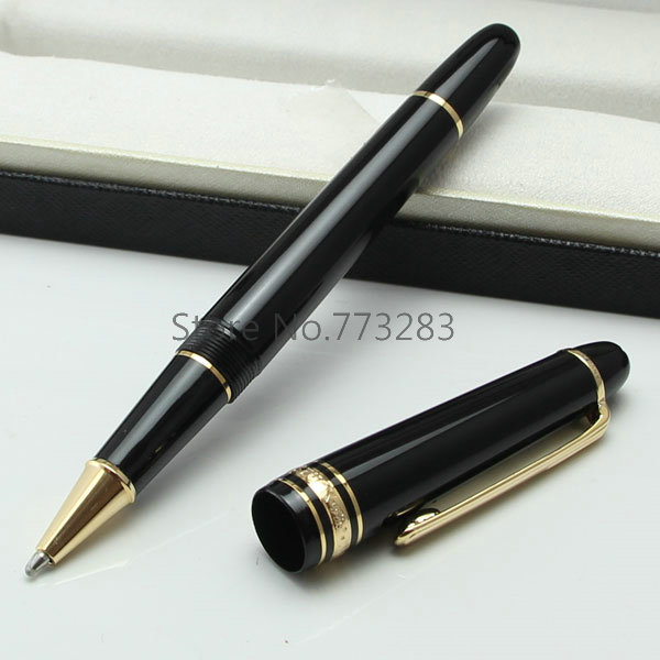 

New arrive Mo black roller ball pen Platinum Line LeGrand pen for writing office supplies #145, Blue;orange
