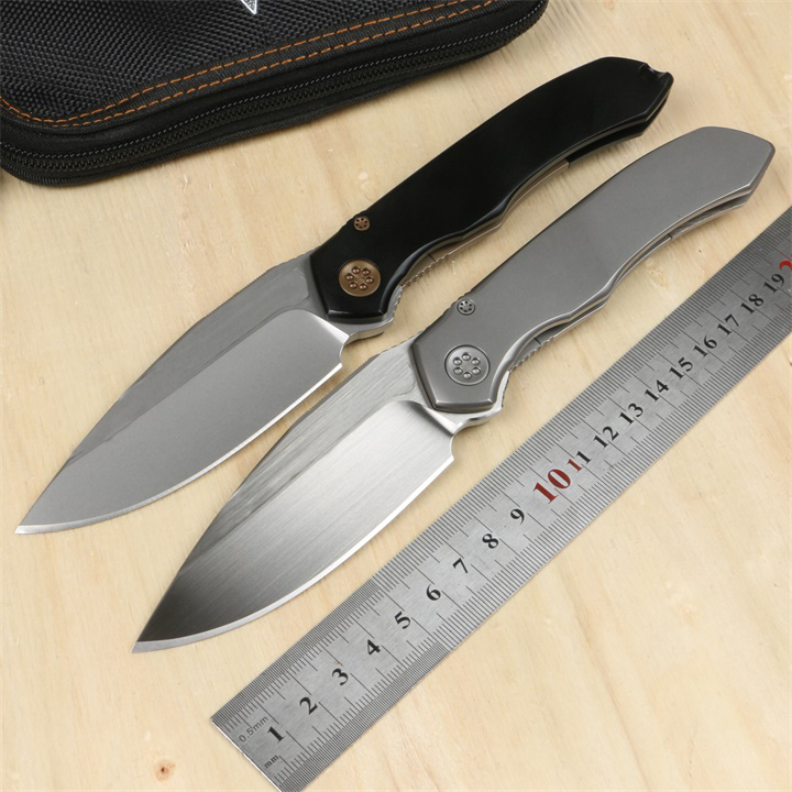 

Green thorn Anax bearing folding knife S35VN blade Titanium alloy handle camping hunting outdoor fruit Knives pocket EDC tool