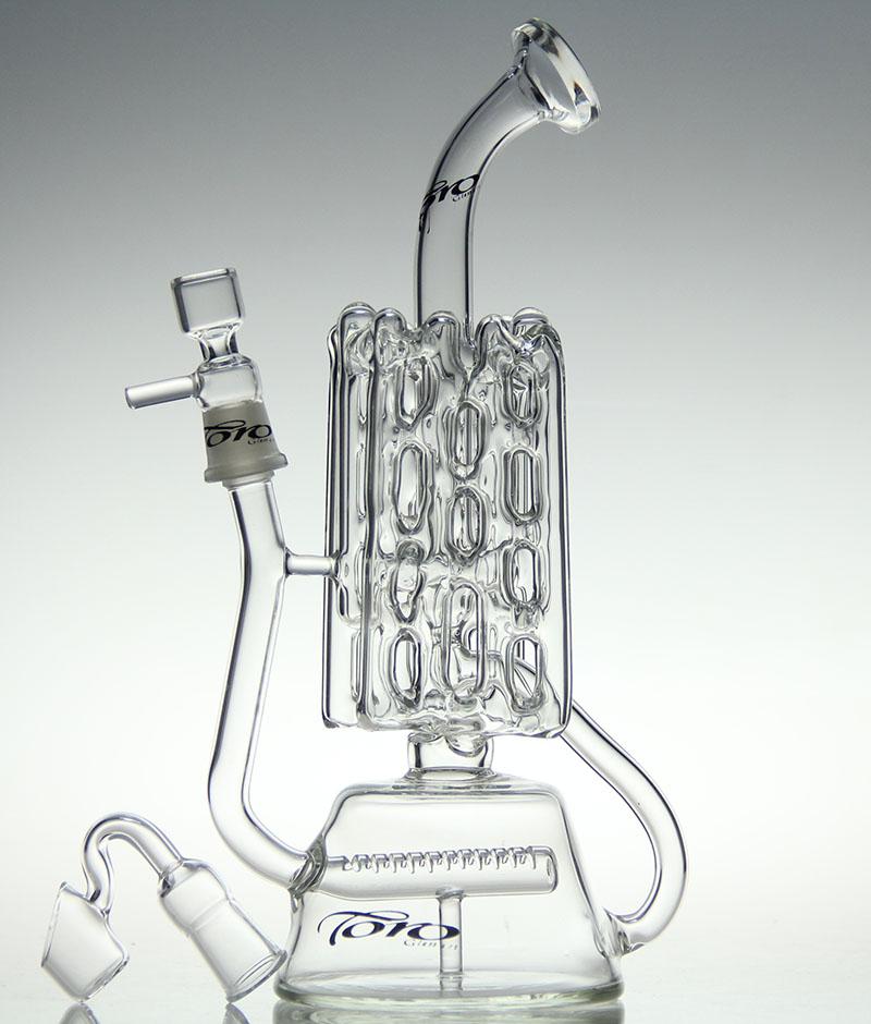 

New come glass bong oil rig recycler fab egg glass bongs water pipe Brand quality New oil rig dabber quartz banger nail