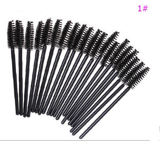 

50PCS/lot Disposable Lip Eyeliner Eyelash Brush One-off Eyelash Brush Mascara Lipstick Gloss Applicator Wand Makeup Brushes Drop Shipping