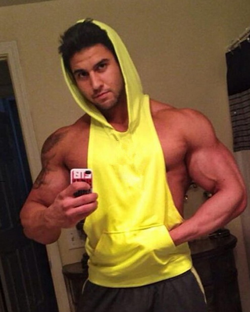 

Mens Stringer Bodybuilding Tank Top fitness vest Solid Gym Cotton Singlet Tanks Fitness Clothes Y-Back Tanks Wholesale Free Shipping, Gray