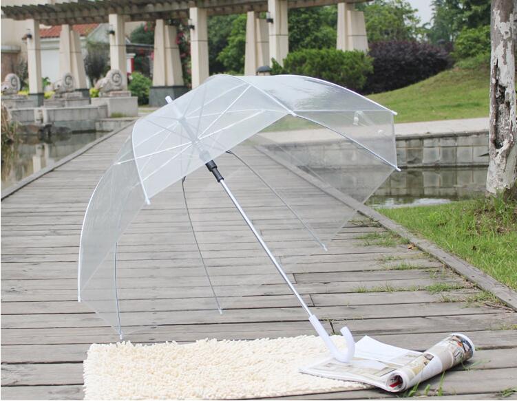 

Stylish Simplicity Bubble Deep Dome Umbrellas Long Handle Apollo Transparent Umbrella Girl Mushroom Umbrella Clear Bubble Environmental Gift