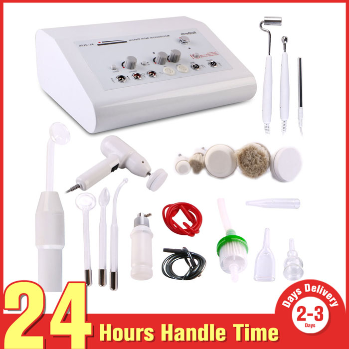 

2 In 1 Facial Beauty Equipment High Frequency Galvanic Lead In & Lead Out Skin Rejuvenation For Salon & Home Use