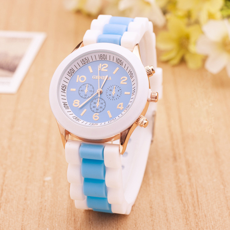 

Watches for women fashion Geneva Silicone quartz watch women Jelly Sport wristwatch,brand woman dress watches,casual women watch, Multi-color