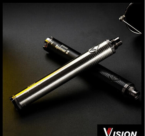 

Cigarette Vision Variable 2 3.3-4.8V Spin Cigs Twist II Vision2 Electronic Voltage 1300mAh Battery E Ego HOT Vv Battery Lokki