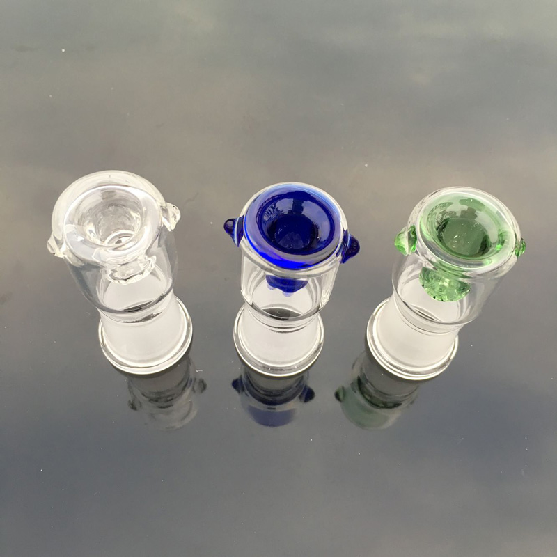 

Wholesale 3 Colors Glass Bowl Pieces For Bongs Female Male 14mm 18mm With Honeycomb Screen Round Glass Bowls For Oil Rigs Glass Bongs