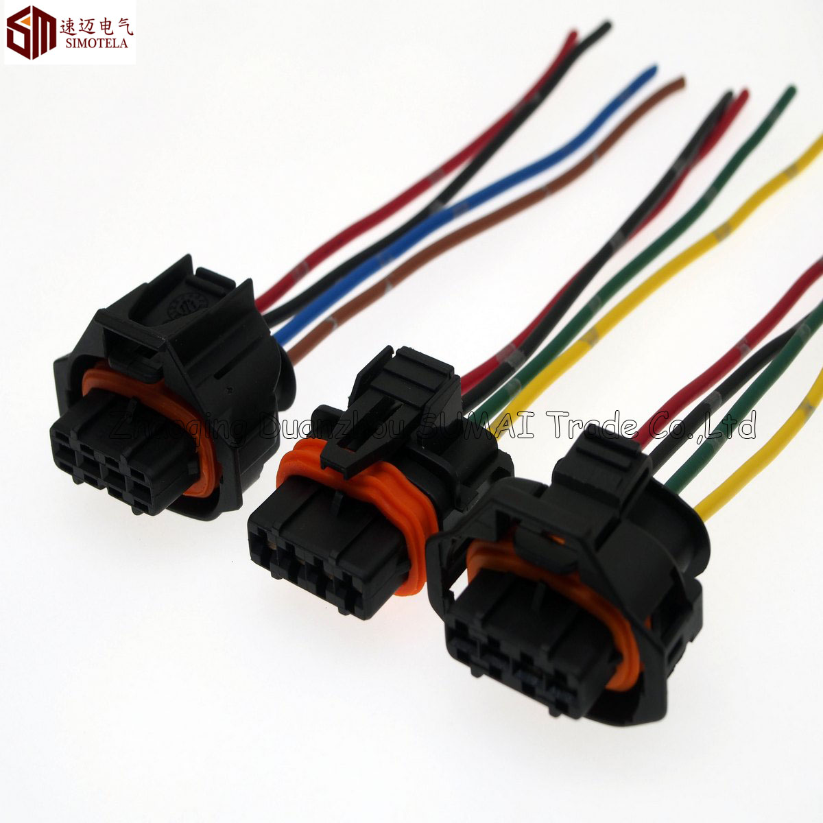 

4Pin 3.5mm Auto airflow rate sensor connector,axle load/intake pressure plug,Auto waterproof plug for Bosch connector,4Pin female