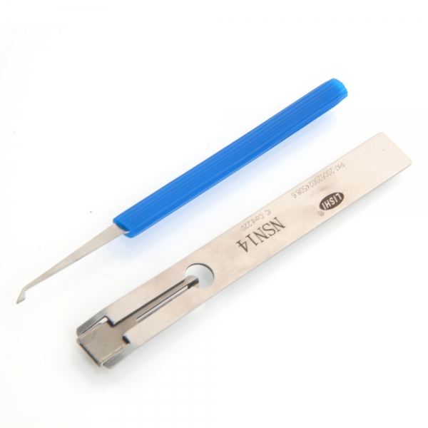 

high quality genuine lishi lockpick NSN14 car lock pick set auto profesional locksmith tool free shipping